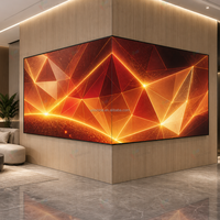 Écran LED d'intérieur Unishine, fréquence de rafraîchissement 3840 Hz, mur vidéo pour salle de conférence, panneau LED publicitaire