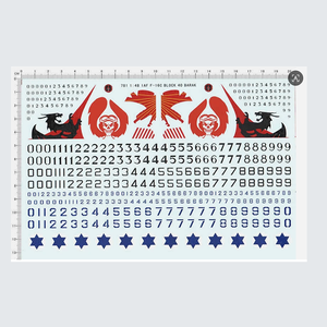 1/48 pegatinas IAF F-16C BLOCK 40 <span class=keywords><strong>BARAK</strong></span> (781) - Product Image 1