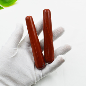 Mini Varita Yoni de Jaspe Rojo Natural, 10.5cm, Impermeable, Juguete Sexual para Ejercicios de Kegel y Yoga, Cristales Curativos - Product Image 6