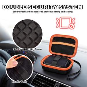 Étui rigide en EVA personnalisé en gros pour enceinte sans fil <span class=keywords><strong>JBL</strong></span> <span class=keywords><strong>Go</strong></span> 4 / <span class=keywords><strong>Go</strong></span> 3 / <span class=keywords><strong>Go</strong></span> 3 Eco avec poche de rangement en maille et sangle de transport - Product Image 4