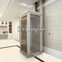 Ascenseur de villa sur mesure sans fosse pour duplex et grenier, plateforme élévatrice domestique intérieure/extérieure certifiée CE