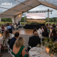 Pantalla LED P2.97 para Exteriores de Alquiler, 500x500mm, 7680Hz, Pantalla LED para Escenarios, Video Wall para Bodas, Ceremonias, Eventos, Fábrica