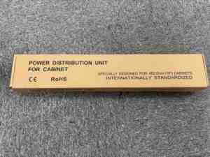 1U 19 inch 5 EU + 5 C13 ổ cắm loại Đơn vị phân phối điện với công tắc C14 trở lại làm bằng hợp kim nhôm/nhôm bền - Product Image 5