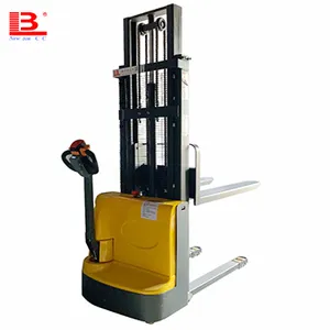 1 ton 1.5 ton robust electric pallet stacker with durable construction for always-on performance hydraulic pallet lifter