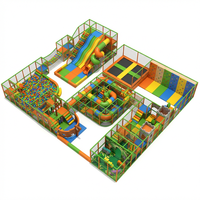 Centre de jeux intérieur multifonctionnel coloré pour enfants, conforme aux normes européennes, jeux amusants pour enfants, équipement de jeux intérieur