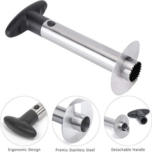 Multifunctional Fruit <b>Corer</b> and Slicer Tool Stainless Steel <b>Pineapple</b> Slicer Remover Decorer <b>Pineapple</b> Cutter - Product Image 3