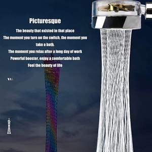 Pommeau de douche intelligent avec interrupteur marche/arrêt, filtre en coton PP, à l'intérieur du ventilateur - Product Image 5