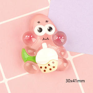 Cute Animal Cartoon Resin Luminous <b>Big</b> <b>Mobile</b> <b>Phone</b> Case Keychain - Product Image 3
