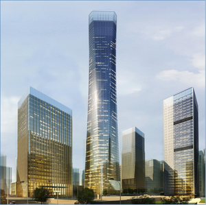 <span class=keywords><strong>Grattacielo</strong></span> in Struttura d'Acciaio Personalizzato, Struttura in Acciaio Prefabbricata per Torri Commerciali e Uffici - Product Image 1
