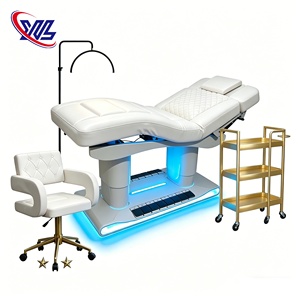 <span class=keywords><strong>Table</strong></span> <span class=keywords><strong>de</strong></span> <span class=keywords><strong>massage</strong></span> et lit <span class=keywords><strong>de</strong></span> luxe à 4 moteurs électriques, lit <span class=keywords><strong>de</strong></span> spa esthétique et cosmétique avec commande au pied pour tatouage et soins du visage - Product Image 6