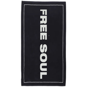 Serviette de plage personnalisée de qualité extra large en coton épais brodé ou caractéristique antimicrobienne jacquard - Product Image 1