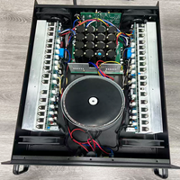 Amplificateur de puissance professionnel 3U à montage en rack, classe H, double canal, 1500W, adapté aux salles de banquet et aux systèmes de sonorisation de scène