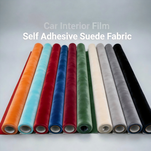 Alternative Self Adhesive Suede Fabric <strong>Car</strong> Interior Black High Soft Cashmere Velvet <strong>Wrap</strong> Suede <strong>Wrap</strong> <strong>for</strong> <strong>Car</strong> Interior - Product Image 2