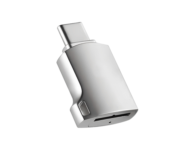 High-Speed Type-C Mobile Card Reader 3.0 Dual-Purpose Laptop Adapter TF SD Memory Cards Black USB Metal All-in-One Internal IUSB