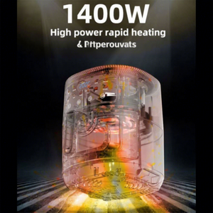 Prix spécial Nouvelle <span class=keywords><strong>friteuse</strong></span> à <span class=keywords><strong>air</strong></span> numérique intelligente de haute qualité 5L Vente chaude <span class=keywords><strong>en</strong></span> gros Sans huile Acier inoxydable pour la maison - Product Image 4
