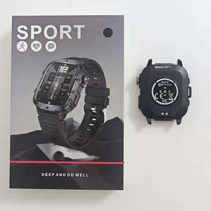 <span class=keywords><strong>Reloj</strong></span> <span class=keywords><strong>Inteligente</strong></span> QX11 para Hombre con Llamadas Bluetooth, Pantalla de 1.96 Pulgadas, Frecuencia Cardíaca, Resistente al Agua 3ATM IP68, para Android IOS, Deportes al Aire Libre, Natación - Product Image 6