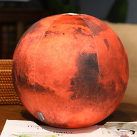 JM Globe planétaire en peluche personnalisé de haute qualité, jouet en peluche du système solaire, lune, planète, Terre, décoration douce pour canapé et maison, cadeau