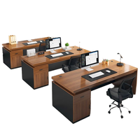 Table d'étude à domicile minimaliste et moderne Armoire à tiroirs de bureau d'ordinateur en bois simple Rangement polyvalent pour le bureau d'apprentissage des étudiants