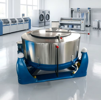 Essoreuse industrielle à trois pieds en acier inoxydable, déshydrateur centrifuge pour vêtements et textiles