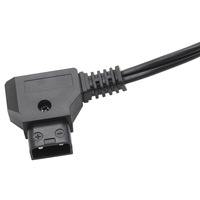 JZR Distributor Baterai Kamera Kabel Daya Satu-Ke-Empat Tahan Lama dari Bahan ABS/PVC/Logam, Tipe D-Tap Male ke Empat Female V-Port