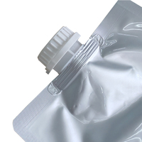 Sachets souples alimentaires en PE avec bec verseur 1L/2L pour boissons (jus, café, eau minérale) - Surface gaufrée