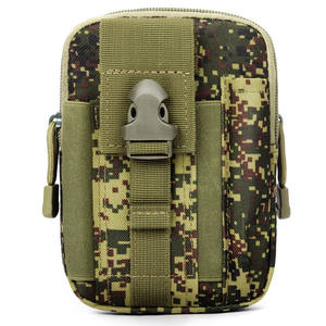 กระเป๋าคาดเอวแบบยุทธวิธี Molle พร้อมซิป สำหรับใส่อุปกรณ์ EDC ใช้ได้กับกิจกรรมกีฬา แคมป์ปิ้ง เดินป่า และกิจกรรมกลางแจ้ง พร้อมช่องใส่โทรศัพท์มือถือ - Product Image 2