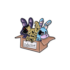Funny Clown Badge Cute Bunny Five <strong>Nights</strong> at <strong>Freddy</strong> Enamel Pins