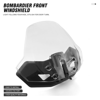 Vente directe d'usine - Pare-brise transparent pour Bombardier Can-Am Ryker 600 900 ATV, accessoire de pare-brise
