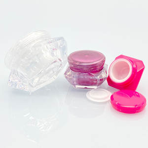 Beliebte 3g 5g 10g 15g 20g Acryl-Dosen Konzentrat-Behälter Kindersichere Kleine <span class=keywords><strong>Mini</strong></span>-Mason-Proben-Dosen in Rosa - Product Image 4