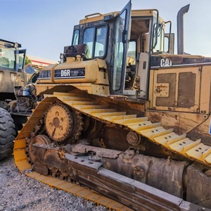 Bulldozer CAT D6R 2017 d'occasion, certifié EPA CE japonais d'origine, pour usage agricole, avec moteur, boîte de vitesses, capacité de bulldozing de 5,6 m et pompe. - Product Image 4