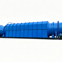 Karbonisierungsofen Kontinuierliche Holzkohle-Herstellungsmaschine Sägemehl Reishülsen Bambusschalen Biomasse-Recycling-Anlage