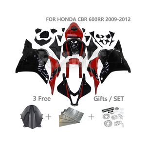 Kit de carénage de moto ABS pour HONDA CBR600RR 2009 <span class=keywords><strong>2010</strong></span> 2011 2012 CBR <span class=keywords><strong>600RR</strong></span> Cadre et pièces de carrosserie personnalisés H0609-112a - Product Image 1