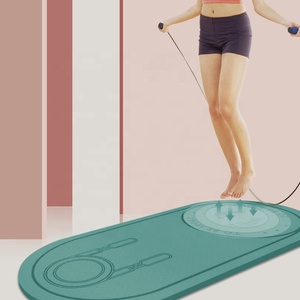 Vendita calda su misura Logo TPE Mat gomma naturale <span class=keywords><strong>Fitness</strong></span> e Yoga <span class=keywords><strong>tappetino</strong></span> <span class=keywords><strong>per</strong></span> il salto <span class=keywords><strong>per</strong></span> uso di allenamento e palestra - Product Image 2