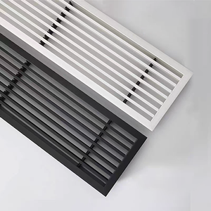 Sistemi di Ventilazione Ventech in Alluminio Anticorrosione, Griglie di Ventilazione a Parete per Condizionatori d'Aria, Design Grafico - Product Image 2