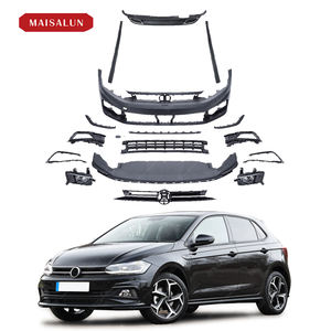 Kit Carrozzeria Stile <span class=keywords><strong>R</strong></span> <span class=keywords><strong>Line</strong></span> per Ricambi Auto MAISALUN per <span class=keywords><strong>Volkswagen</strong></span> VW <span class=keywords><strong>POLO</strong></span> 2019 Paraurti Anteriore Kit Accessori Auto - Product Image 2