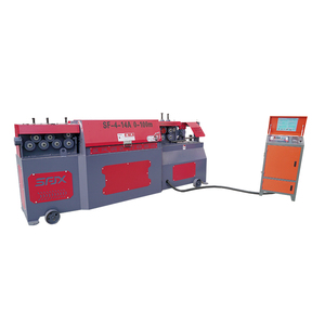Machine de découpe hydraulique CNC automatique pour barres d'acier avec convertisseur de fréquence et redresseur de barres d'armature - Product Image 2