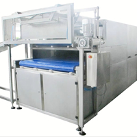 Nouveau tunnel de refroidissement à double couche pour chocolat, haute productivité et capacité de 100-120 kg/h