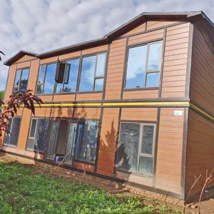 Maison moderne préfabriquée extensible de 2 chambres à coucher Maison conteneur avec cuisine Salon Entrée Atelier Terrain inutilisé Application extérieure - Product Image 2