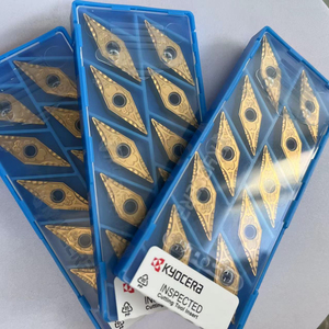 Plaquette en carbure de tungstène KYOCERAS Vnmg VNMG160404VF PV720 pour tournage externe sur tour CNC, super dure - Product Image 2