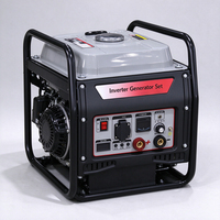 Generator Inverter Bensin Open Frame & Mesin Las AC Combo 4.5kW Daya Maksimum Tangki Bahan Bakar 12L Peralatan Las Portabel Luar Ruangan