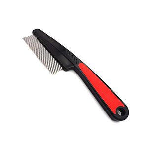 Peigne à puces et à <span class=keywords><strong>poux</strong></span> de meilleure qualité, tête <span class=keywords><strong>anti</strong></span>-<span class=keywords><strong>poux</strong></span>, peigne à puces à double fil et nits, Stock prêt, puces à dents fines - Product Image 4