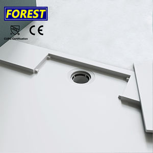 Modern UK Portable Resin Stone Effect Base Artificial <strong>Plate</strong> SMC Quadrant <strong>Shower</strong> Tray Mold Bath Panel Excellent Effect Bathroom - Product Image 6