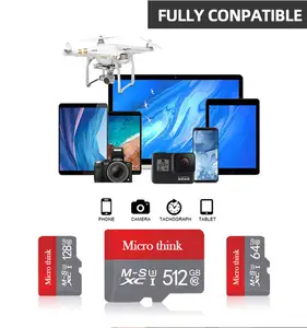 2023 Factory Cheap Prices Memory Sd Card Class 10 Fast 256GB 512G 8GB 16GB 32GB 64GB 128GB Memoria Micro Tf Sd Memory Card