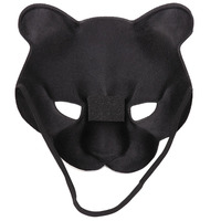 Masque de panda en EVA pour Halloween, Pâques, Carnaval, accessoire de costume de fête, réaliste en 3D, semi-artisanal, personnalisation disponible