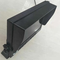 Pantalla TFT de 10.1 Pulgadas HD para Vehículos Pesados, Camiones y Autobuses de 24V, con Visión Trasera, Resolución de 1024x600, Pantalla LCD a Color con Soporte para Visera Solar