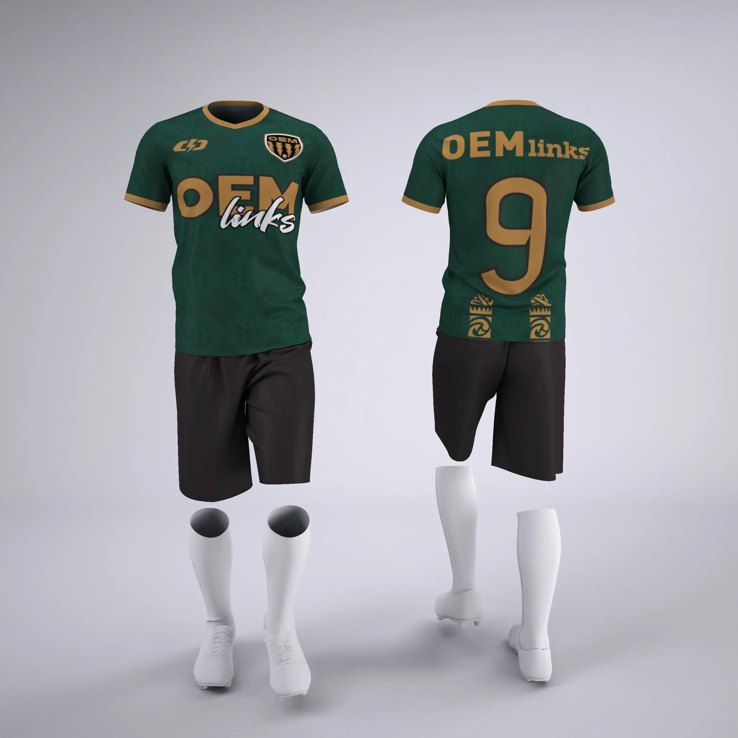 Custom quick dry Soccer t-shirts football shits Soccer uniform kits football uniform set soccer jersey set football uniform