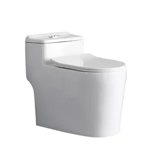 Sanitary Ware Ceramic One-piece Wash Down Toilet WC Pissing Toilet Suppliers