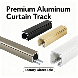 <span class=keywords><strong>Rail</strong></span> de rideau coulissant de haute qualité <span class=keywords><strong>sur</strong></span> mesure, <span class=keywords><strong>rail</strong></span> de rideau coulissant pour la décoration de la maison - Product Image 1