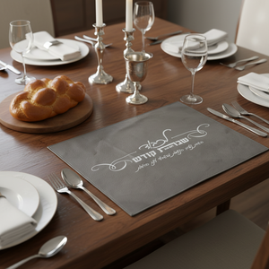 ผ้าคลุมชาลลาห์แบบคลาสสิกพิมพ์ลายสำหรับสหรัฐอเมริกา ผ้าคลุมชาลลาห์หลากสีสำหรับวันชาบาต บริการ OEM รับผลิตจำนวนน้อยได้ - Product Image 4