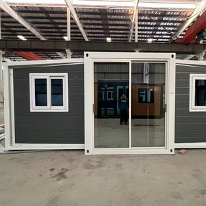 3 habitaciones con paneles solares 40 pies Envío Bien Campamento 30 pies 40 <span class=keywords><strong>Dr</strong></span> Casas plegables <span class=keywords><strong>Casa</strong></span> contenedor expandible - Product Image 1